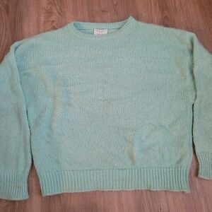 United Colors Of Benetton Mint Green Knit Sweater